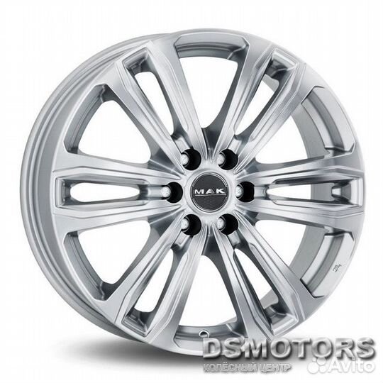 Диски Safari 6 7.5/17 6x139.7 ET25 d106.2 silver