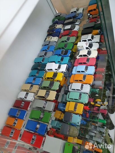 Коллекция моделей 1/43