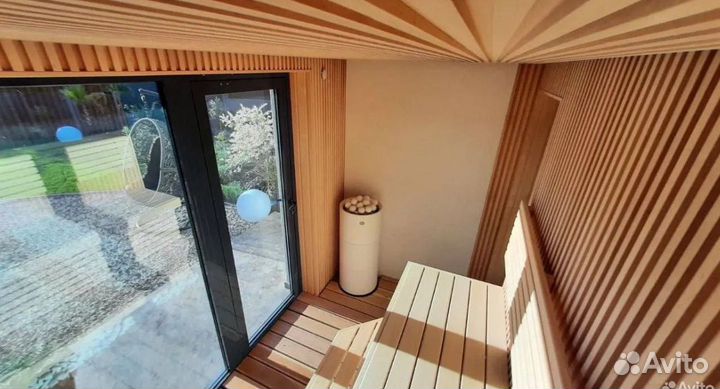 Отделка бани из липы под ключ Геленджик