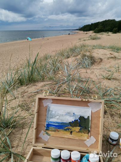 Этюд с видом на Финский залив