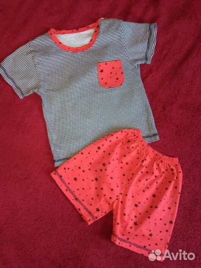 Песочники, футболка, майка 74/86/92