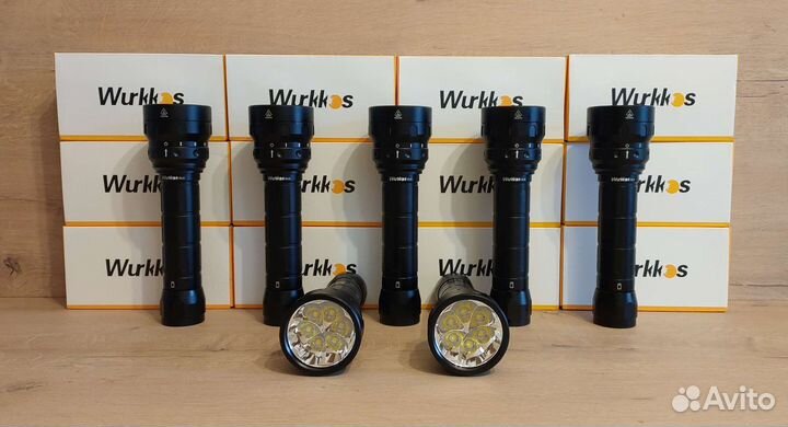 Лучшие подводные фонари Wurkkos DL70 61 DL40 SD05