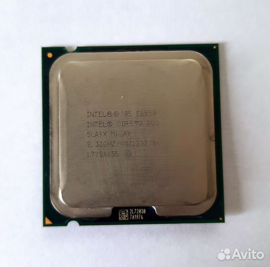 Процессоры Intel E5300 Intel E6550 LGA775