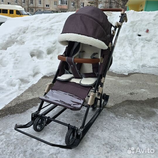 Санки коляска ника 7-8К