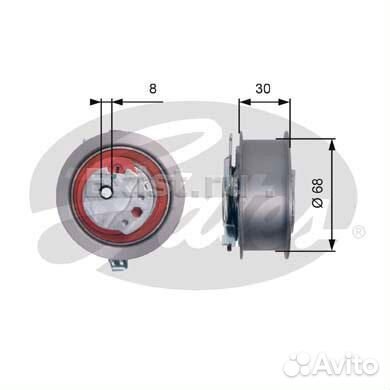 Ролик натяжной ремня грм Gates T43219
