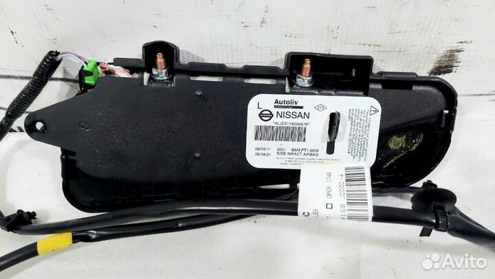 Подушка безопасности в сиденье левая Qashqai (J10)