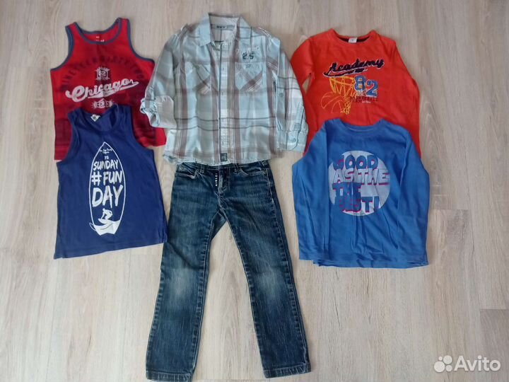 Вещи на мальчика пакетом