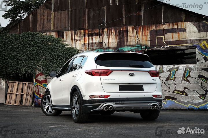 Накладка Задняя Ixion на Kia Sportage 4 QL