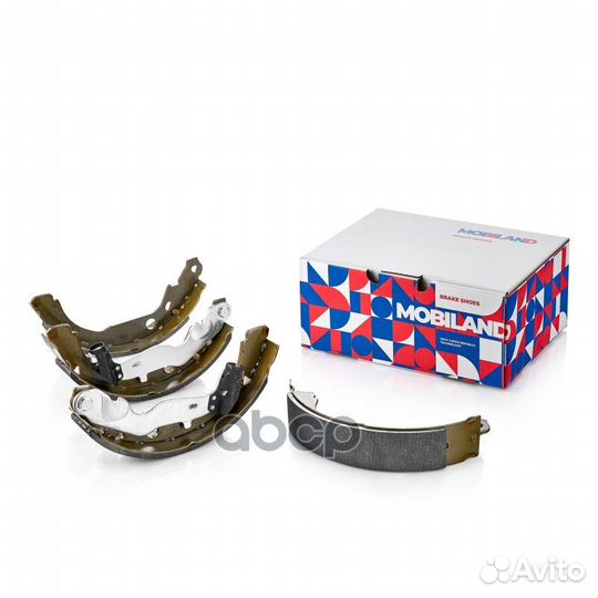 Колодки тормозные барабанные (4 шт.) для а/м RE