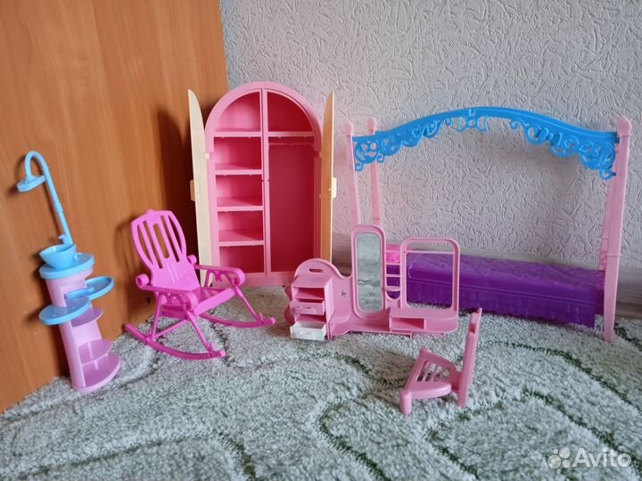Мебель для кукол барби