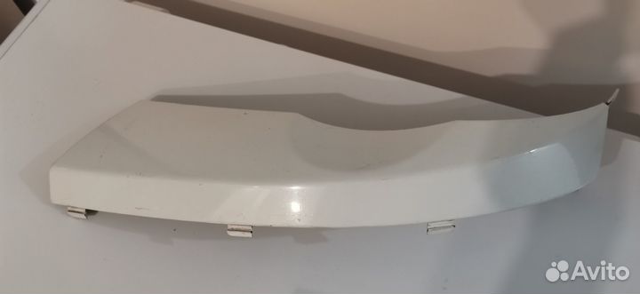 Накладка переднего бампера шевроле нива