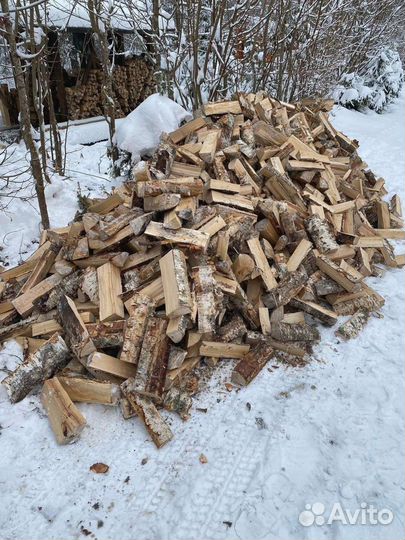 Дрова колотые березовые