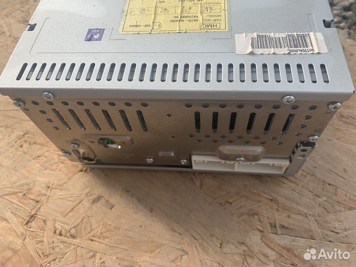 Штатное гу (магнитола) Hyundai Solaris 2010-2017