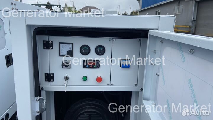 Дизельный генератор 50 кВт амперос (в кожухе)