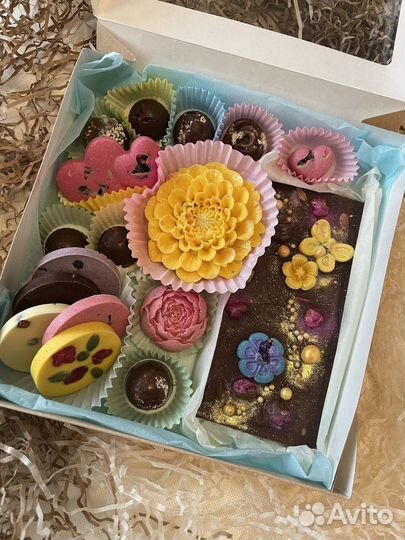 Шоколад ручной работы/ Конфеты/ Подарок