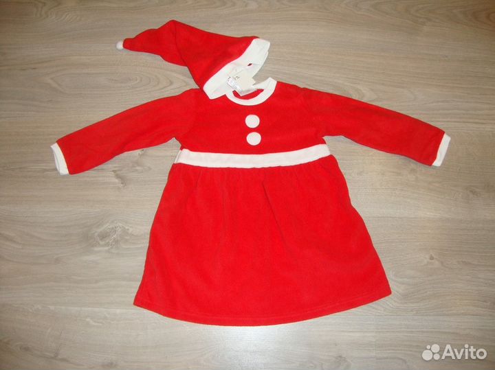 Новый костюм Санты HM, р. 98