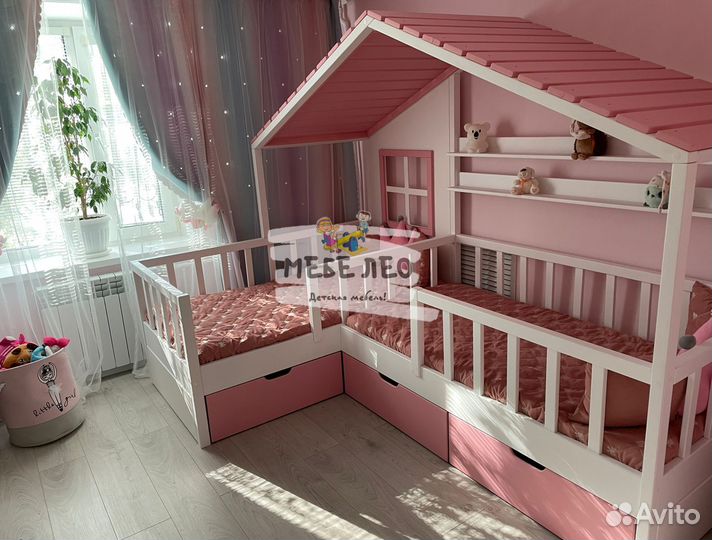 Детская кровать для двоих