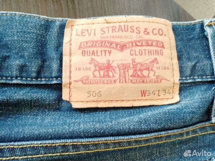 Джинсы мужские levis
