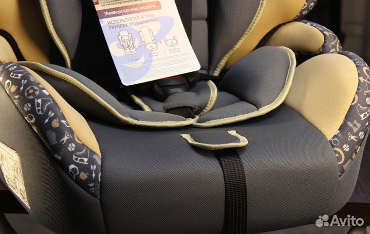 Автокресло kids planet sputnik гр.I/II/III 9-36 кг