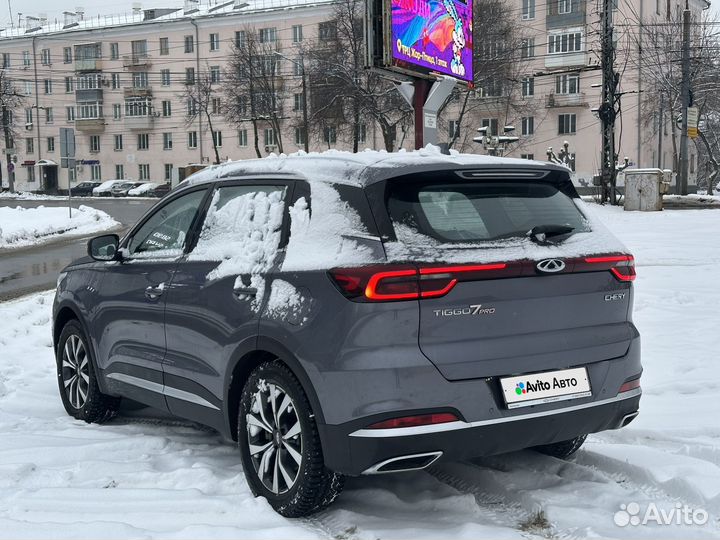 Chery Tiggo 7 Pro 1.5 CVT, 2022, 37 000 км