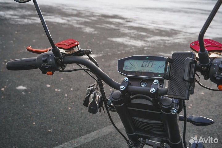 Электроскутер White Siberia PRO MAX 3950W Black