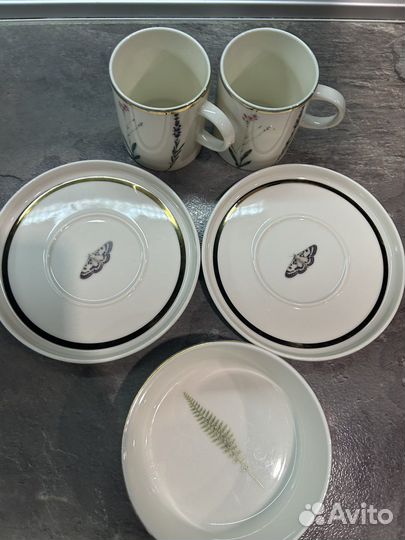 Набор посуды Porland (фарфор, Турция)