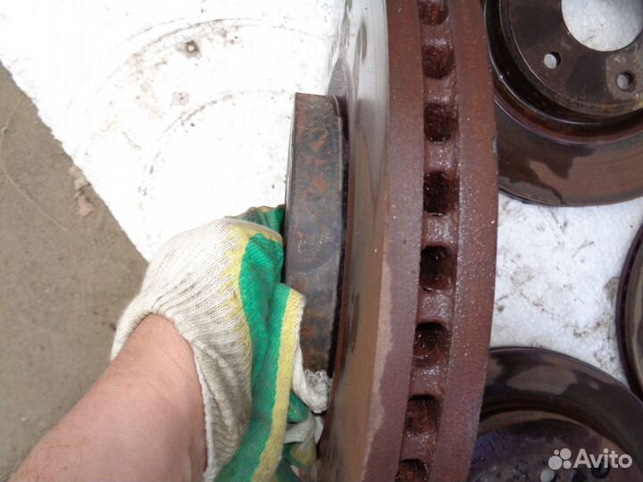 Ниссан патрол У62 тормозные диски