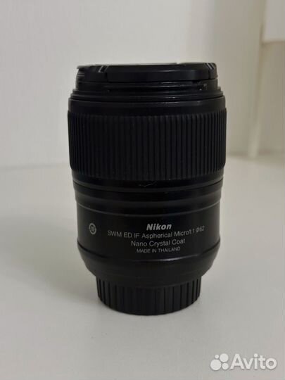 Nikon nikkor 60mm f 2.8g ed