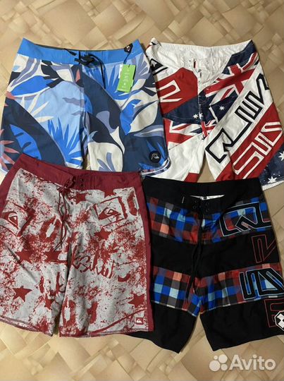 Шорты пляжные плавательные Quicksilver 34.Оригинал