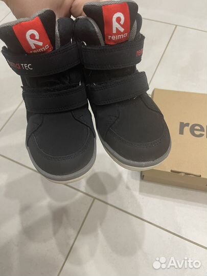 Reima tec patter черные 26 как новые