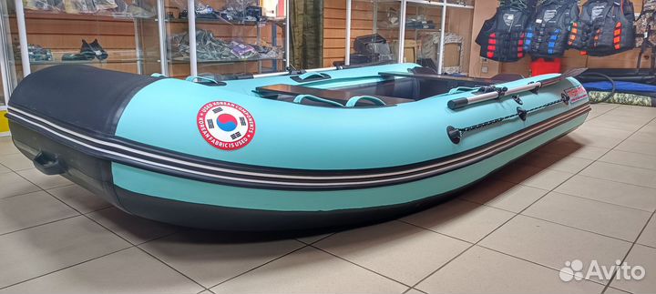 Лодка mishimo (Мишимо) lite 370 бирюзовый