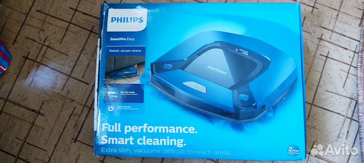 Робот пылесос philips
