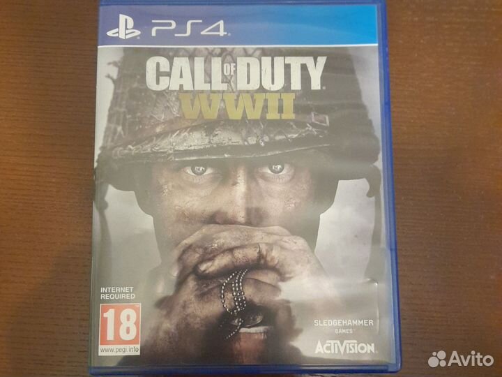 Диск call of duty ps4