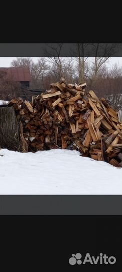 Дрова березовые колотые