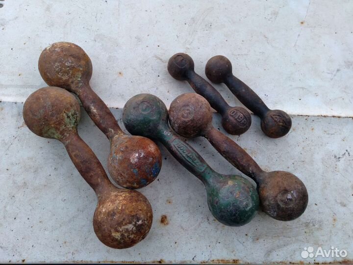 Гантели и штанги СССР