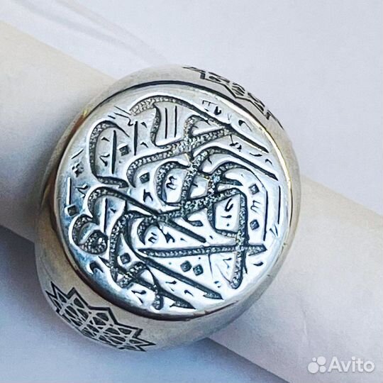 Кольцо серебро 925 масса 6,88 г