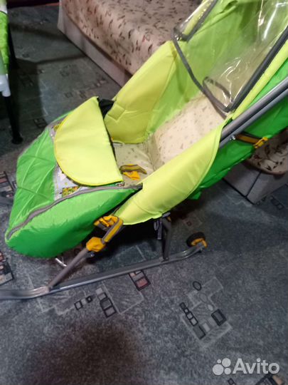 Санки коляска ника