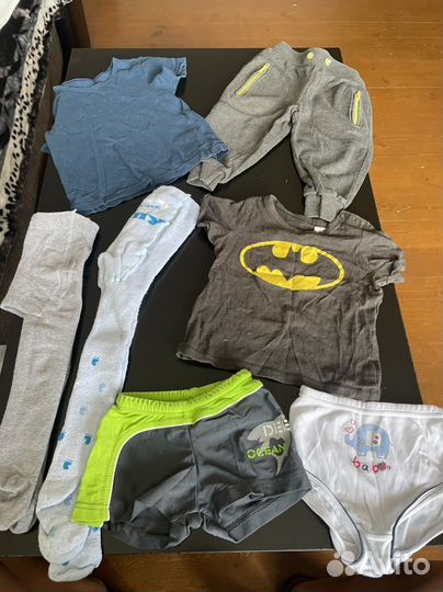 Детские вещи пакетом примерно от 1 года до 2