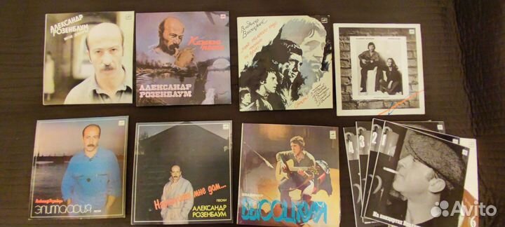 Виниловые грампластинки Высоцкий, Розенбаум