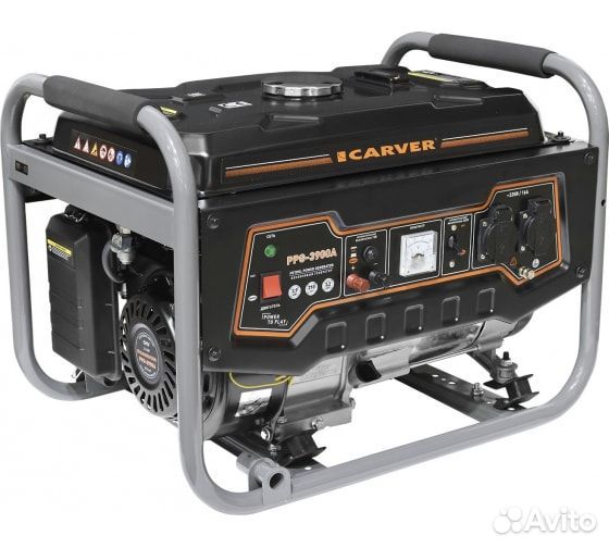 Генератор бензиновый carver PPG-3900A