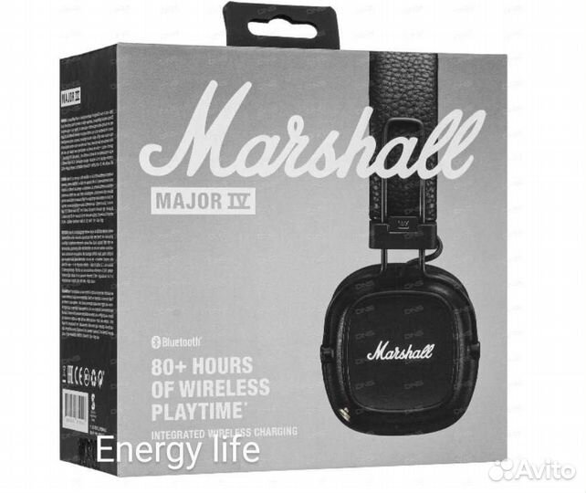 Наушники marshall major 4