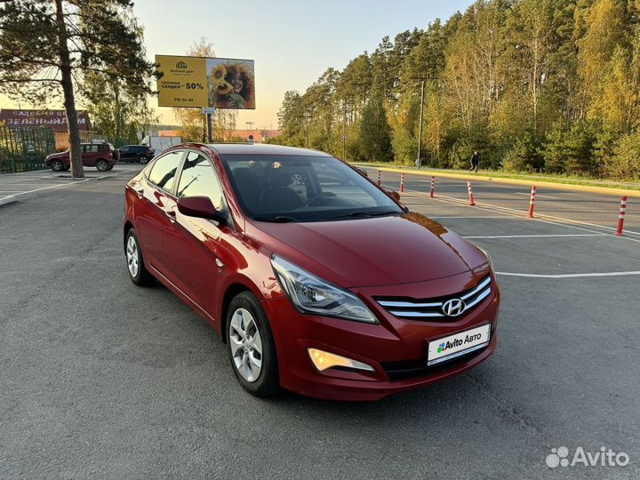 Hyundai Solaris 1.6 AT, 2015, 120 000 км