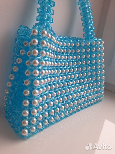 Сумка женская из бусин