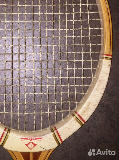 Ракетка для большого тенниса СССР винтаж