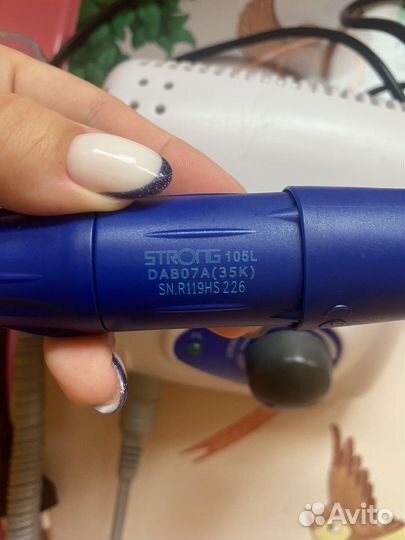 Аппарат для маникюра strong 210 оригинал