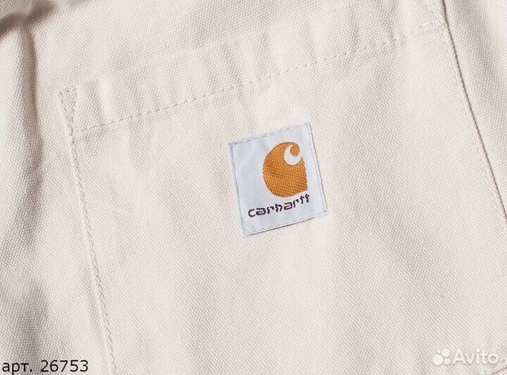 Штаны Carhartt Бежевые