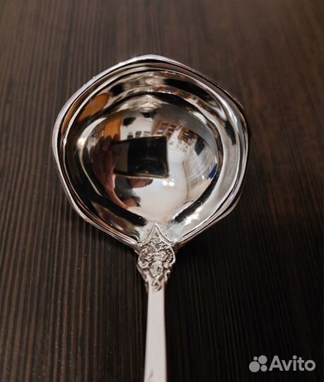 Мельхиоровая ложечка-черпачок
