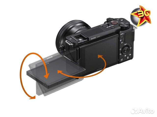 Sony ZV-E10 Kit E PZ 16-50mm F3.5-5.6 OSS Black