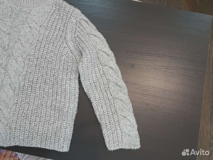 Свитер на девочку теплый из полиакрила