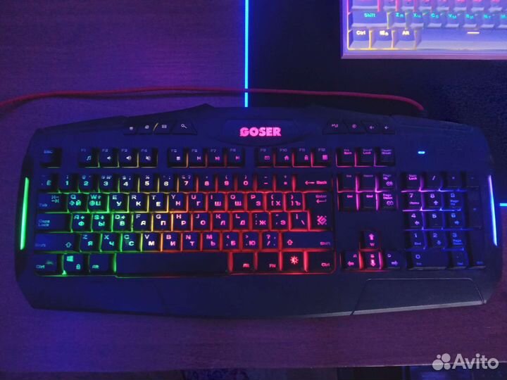 Игровая клавиатура Defender goser (мембранная)